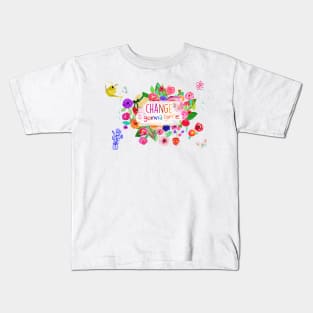 Change is gonna come Kids T-Shirt